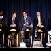 The Michigan seniors participate in question and answer session at the basketball banquet on Tuesday, April 16. AnnArbor.com I Daniel Brenner